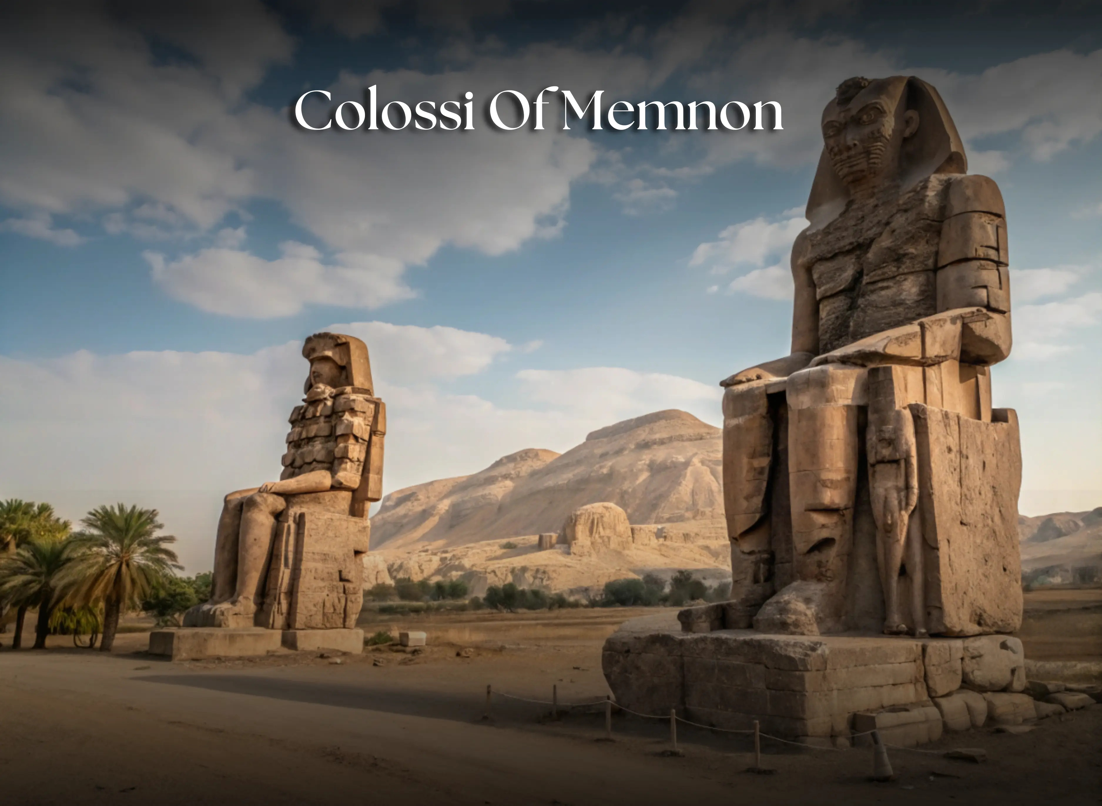 The Colossi of Memnon